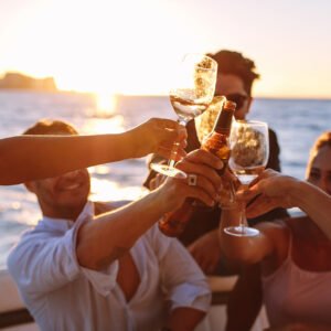 Celebra tu cumpleaños en Barco en Barcelona