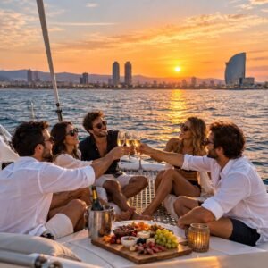 Atardecer en Barcelona desde el mar: guía completa
