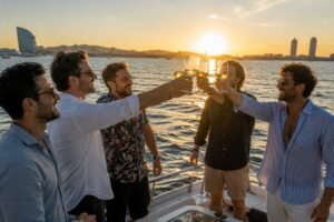 Despedida de Soltero en Barco en Barcelona