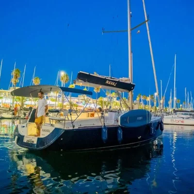 cena romantica velero barcelona